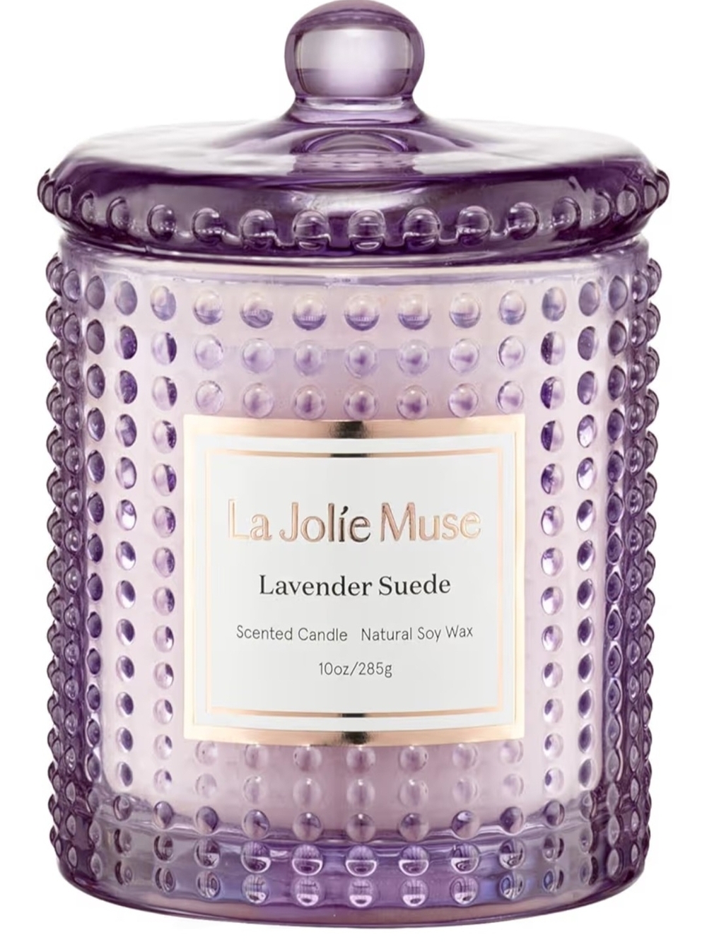 LA JOLIE MUSE Lavender Suede Candle